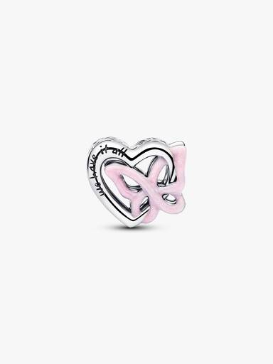 Entwined Heart & Butterfly Charm - Image 3