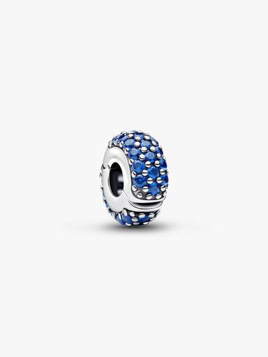 Royal Blue Stone Clip Charm - Image 2
