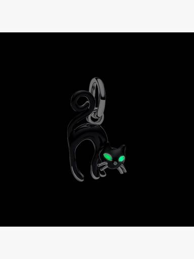 Black Cat Dangle Charm - Image 6