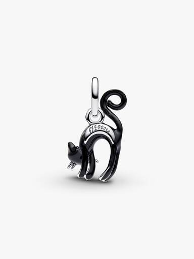 Black Cat Dangle Charm - Image 3