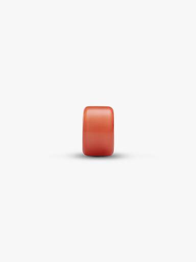 Orange Murano Glass Mini Charm - Image 3