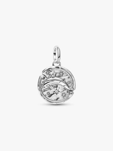 Dolphin Medallion Charm - Image 2