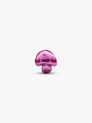 Pink Mushroom Mini Charm - Image 4