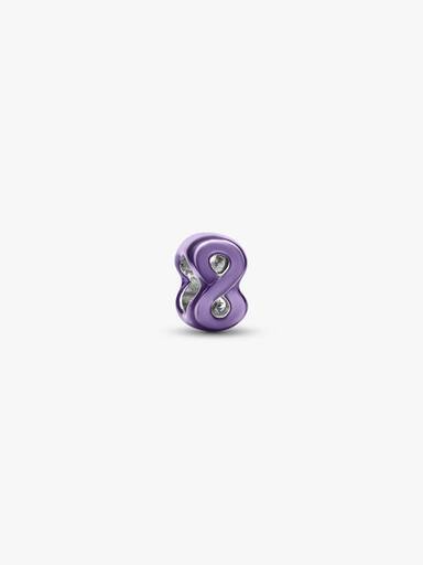 Purple Infinity Mini Charm - Image 2