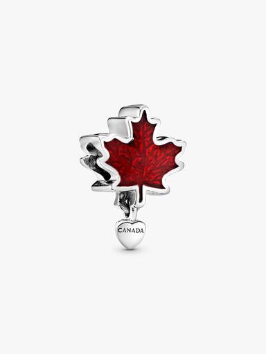 Canada Red Maple Leaf Charm - Image 2