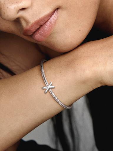 Letter X Alphabet Charm