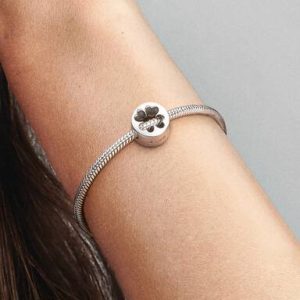 Luck & Courage Four-Leaf Clover Charm