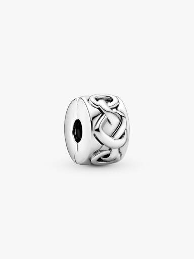 Knotted Hearts Clip Charm - Image 2