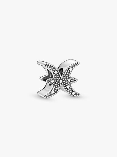 Sparkling Pisces Zodiac Charm - Image 4