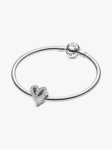Sparkling Freehand Heart Charm - Image 4