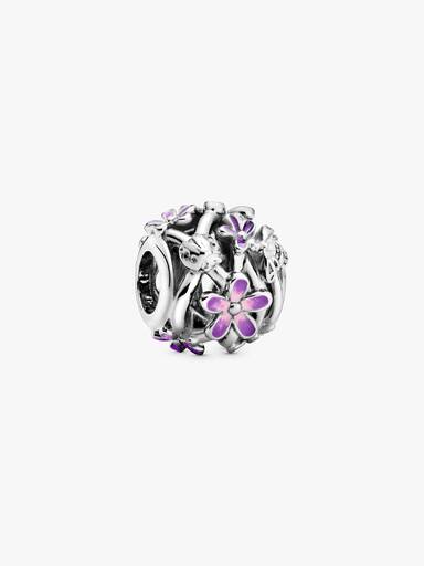 Openwork Purple Daisy Charm - Image 2
