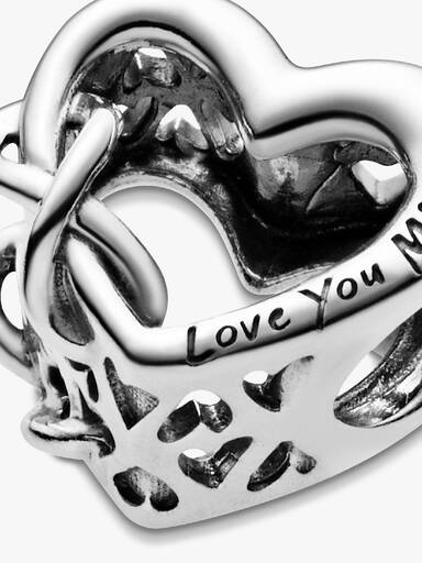 Love You Mom Infinity Heart Charm - Image 5