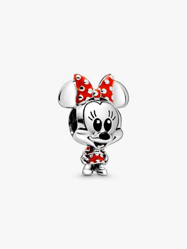Disney Minnie Mouse Dotted Dress & Bow Charm - Image 2