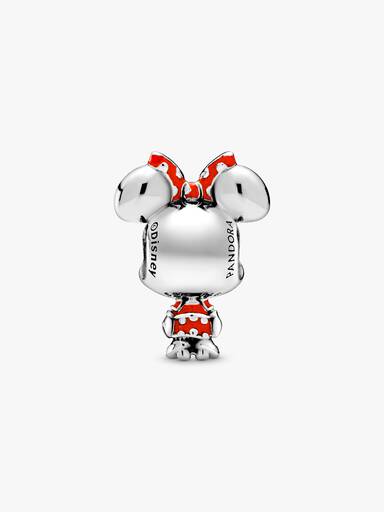 Disney Minnie Mouse Dotted Dress & Bow Charm - Image 7