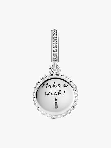 Pink Birthday Cake Dangle Charm - Image 6