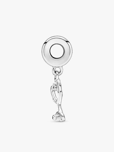 Stethoscope Heart Dangle Charm - Image 4