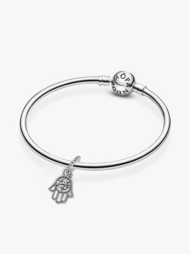 Protective Hamsa Hand Dangle Charm - Image 4