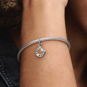 Good Luck Horseshoe Dangle Charm