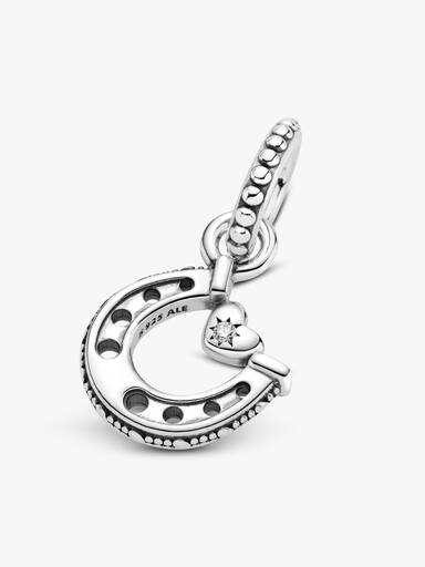 Good Luck Horseshoe Dangle Charm - Image 4
