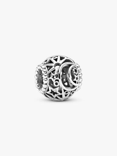 Openwork Sun, Stars & Moon Charm - Image 2