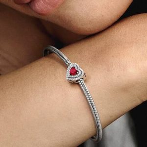 Sparkling Levelled Heart Charm