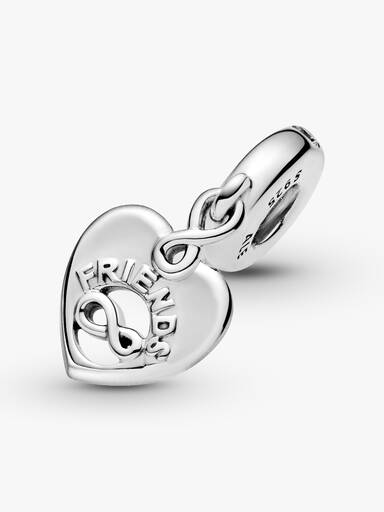 Friends Forever Heart Dangle Charm - Image 6
