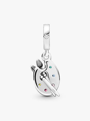 Artist's Palette Dangle Charm - Image 2