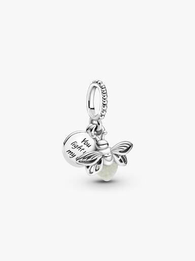 Glow-in-the-dark Firefly Dangle Charm