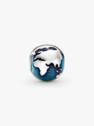 Blue Globe Clip Charm - Image 5