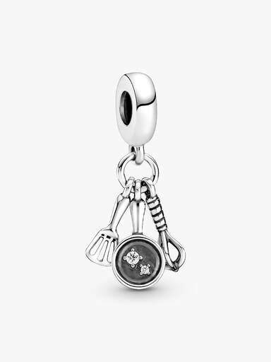 Spatula, Frying Pan & Whisk Dangle Charm - Image 2