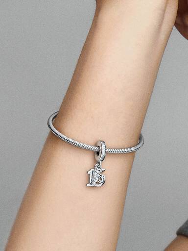 15th Birthday Dangle Charm