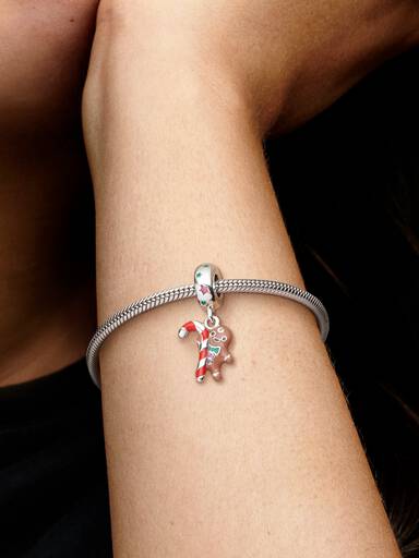 Gingerbread Man Dangle Charm