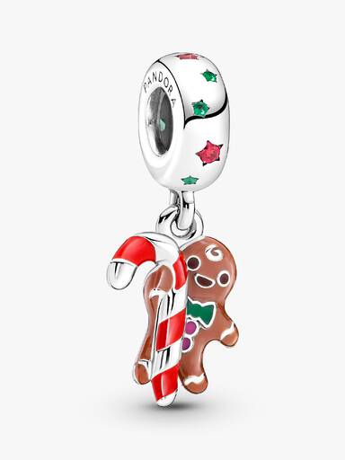 Gingerbread Man Dangle Charm - Image 2