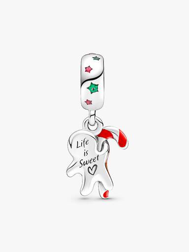 Gingerbread Man Dangle Charm - Image 4