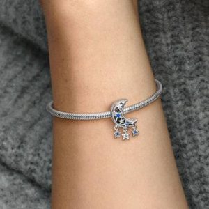 Star & Crescent Moon Charm