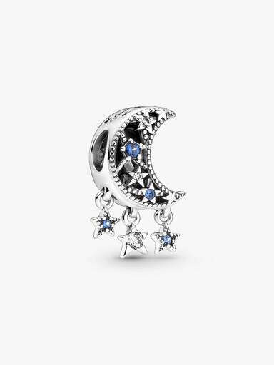 Star & Crescent Moon Charm - Image 2