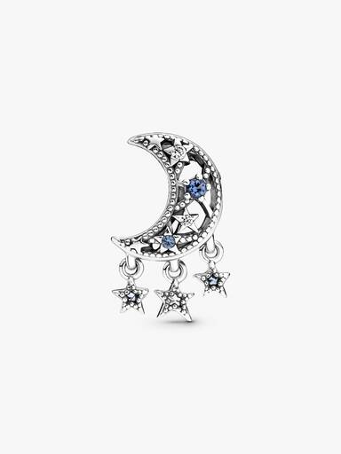 Star & Crescent Moon Charm - Image 4