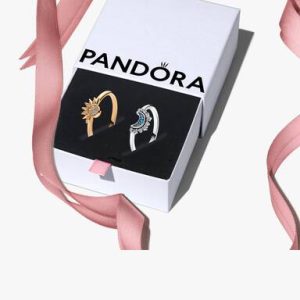 Celestial Sun and Moon Ring Set