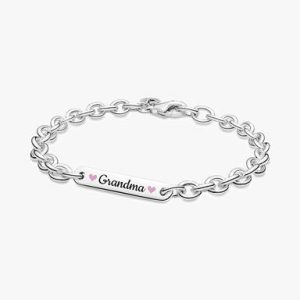 Grandma Bar Link Bracelet