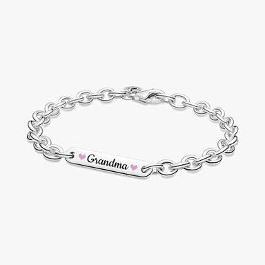 Grandma Bar Link Bracelet