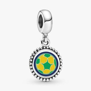 Brazil Soccer Charm