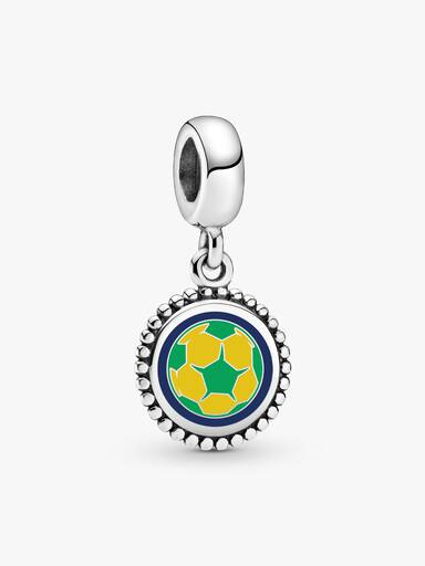 Brazil Soccer Charm