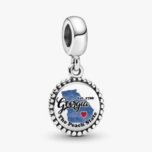 FINAL SALE - Georgia Map Dangle Charm