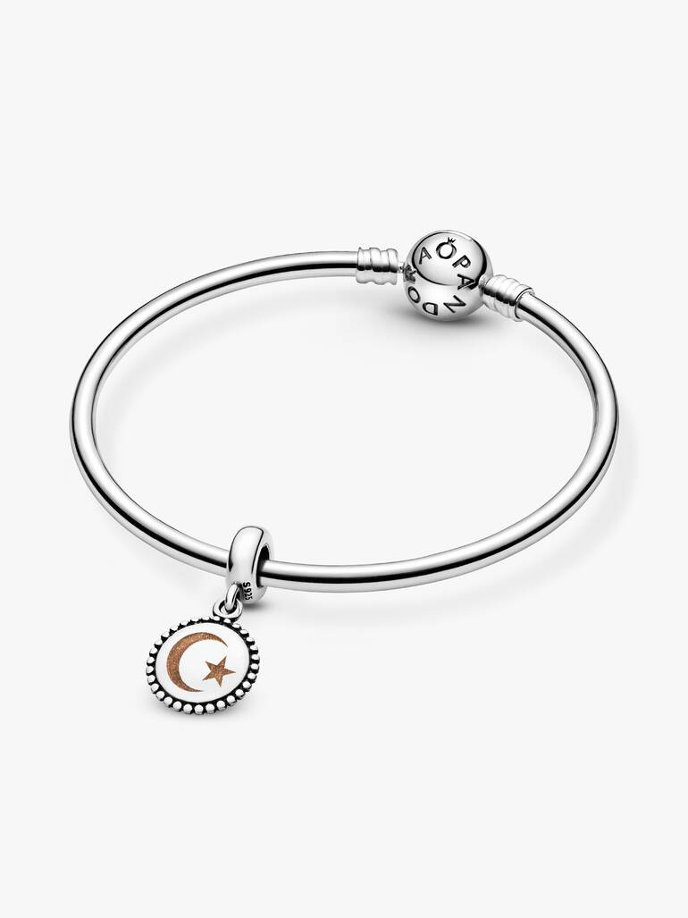 Crescent Star Dangle Charm - Image 2