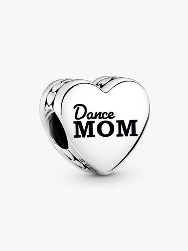 Dance Mom Heart Charm