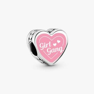 Girl Gang Heart Charm