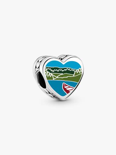 Arkansas Heart Charm