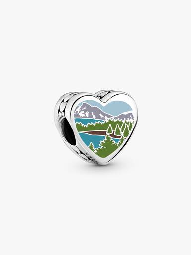 Colorado Heart Charm