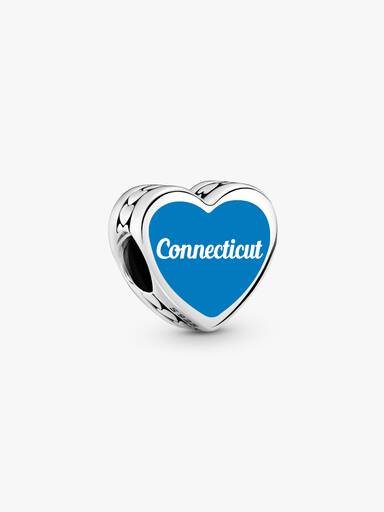 Connecticut Heart Charm - Image 2