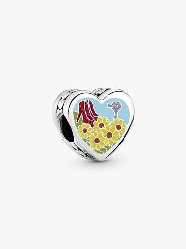 Kansas Heart Charm